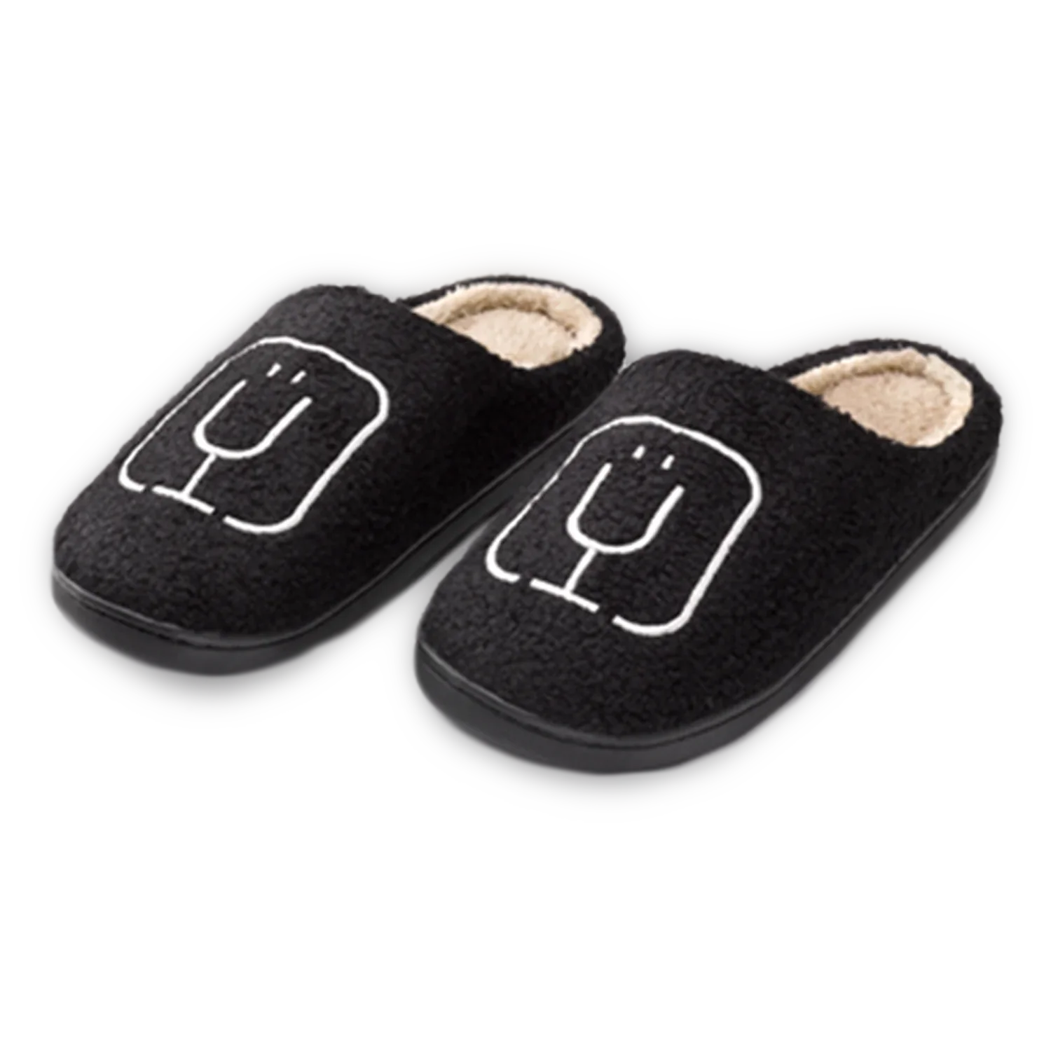 brumate-fuzzy-slippers-black-e6 apparel-slippers.webp